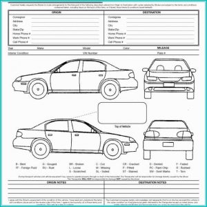 Vehicle Inspection Form Template