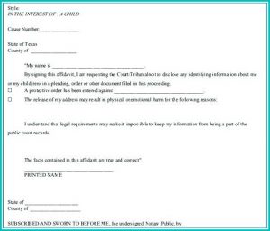 Voluntary Child Custody Agreement Form Texas