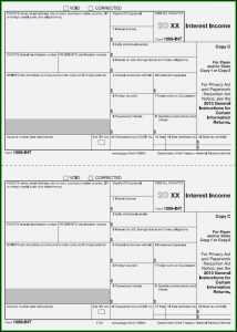 1099 Int Tax Form Printable