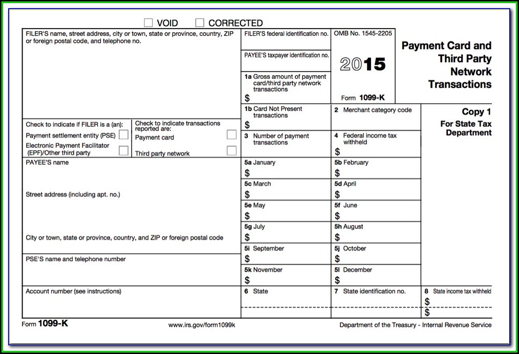 2009 Form 1099 Misc Fillable Form