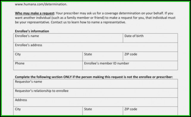 Aarp Medicare Medication Prior Authorization Form