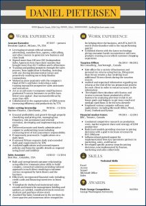 Account Executive Resume Examples
