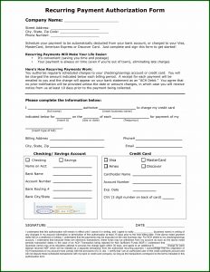 Ach Credit Card Authorization Form