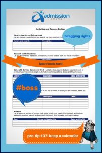 Activities Resume Builder