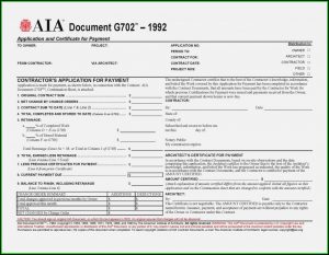Aia Standard Invoice Form