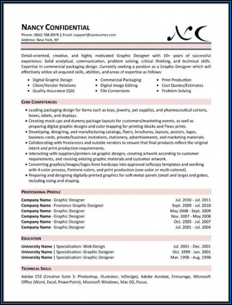 All Types Of Resumes Free Download