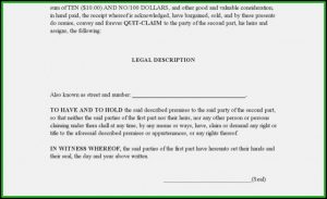 Blank Quit Claim Deed Form Arizona