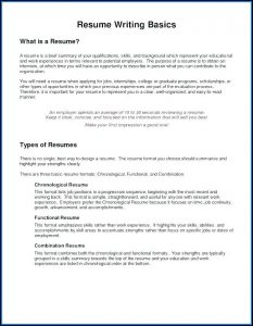 Chronological Resume Creator