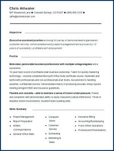 Combination Resume Builder