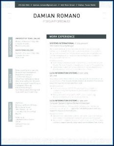 Creative Resumes Templates Word