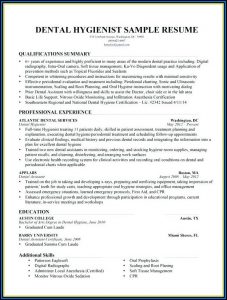 Dental Cv Template Uk