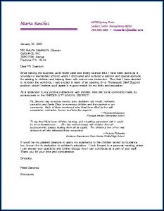 Example Resumes And Cover Letters