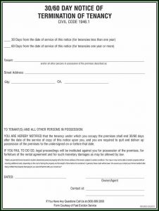 5 Day Eviction Notice Template Virginia