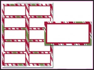 Avery 5163 Holiday Label Template