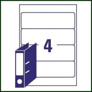 Avery Filing Labels Template J8171