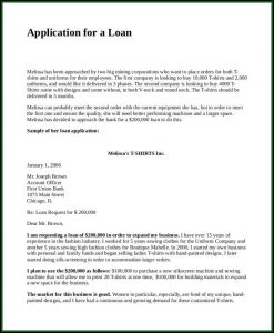 Bank Loan Proposal Template