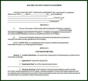 Builders Contract Template Free Uk