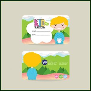 Club Member Card Template