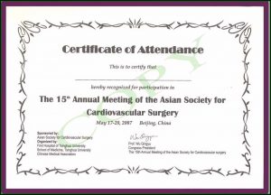 Cme Certificate Template