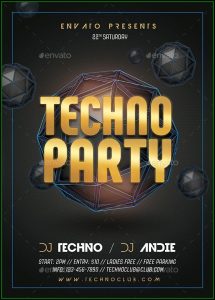 Customizable Party Flyer Templates