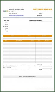 Direct Deposit Invoice Template