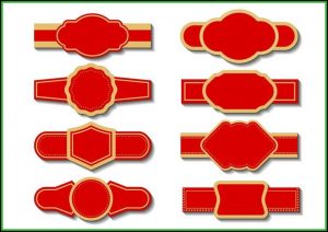 Cigar Label Template