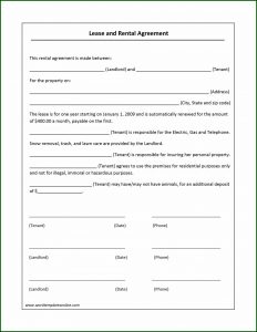 Commercial Lease Agreement Template Word South Africa