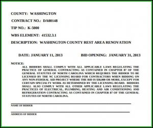 Contract Proposal Template