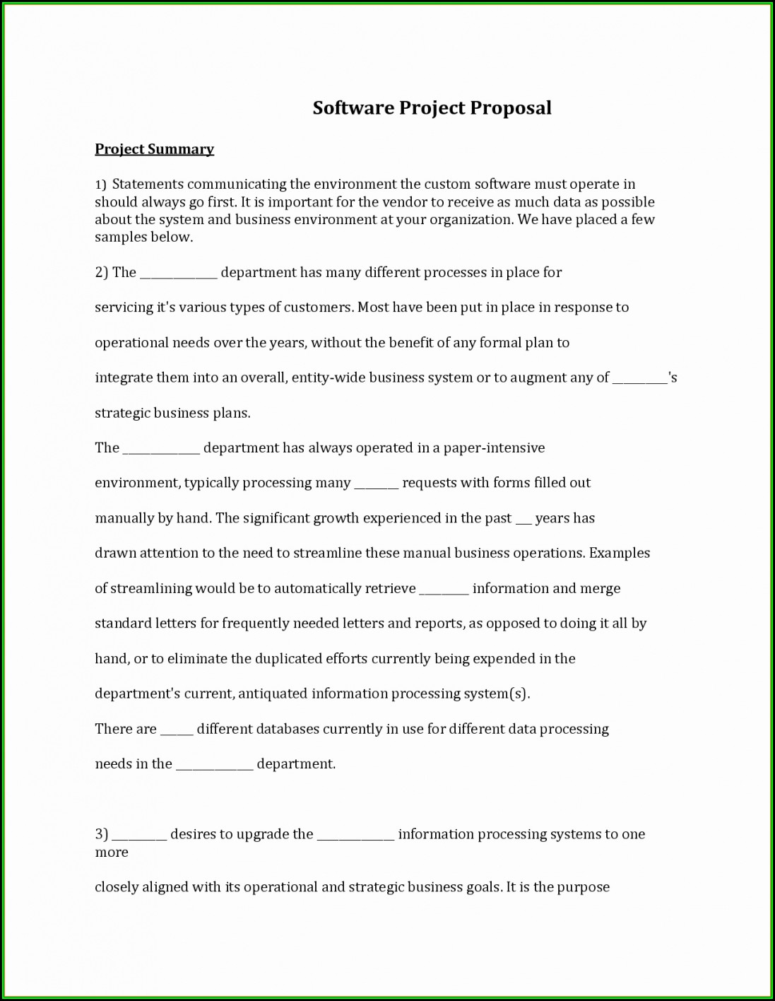Contract Proposal Template Doc