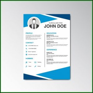 Curriculum Vitae Template Free