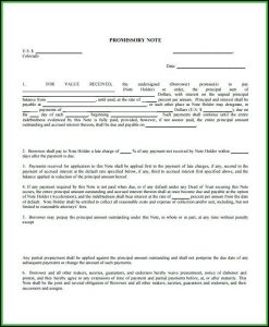 Demand Promissory Note Format Pdf