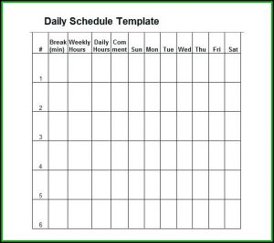 Destination Wedding Day Itinerary Template