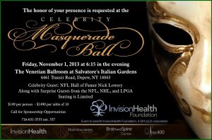 Elegant Masquerade Invitation Template
