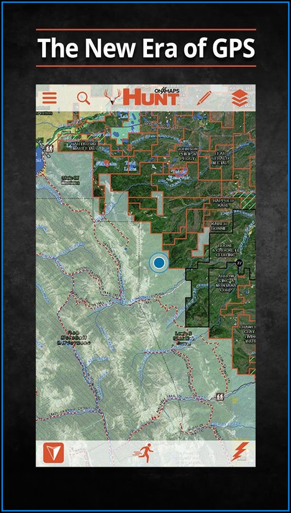 Garmin Rino 650 Hunting Maps