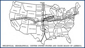 Geographical Center Of The United States Map