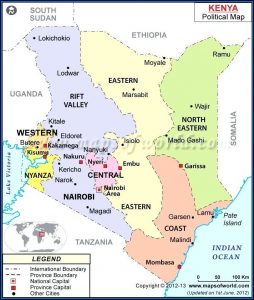 Google Road Maps Kenya