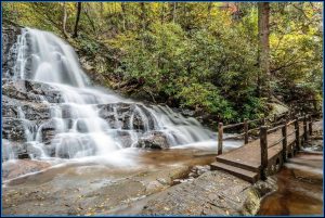 Great Smoky Mountains National Park Map Waterfalls