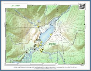 High Peaks Region Adirondacks Map