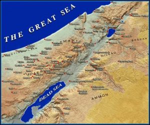 Israel Map Bible Times