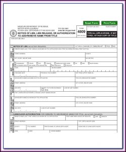 Conditional Lien Waiver Form Missouri