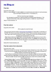 Conditional Lien Waiver Form North Carolina