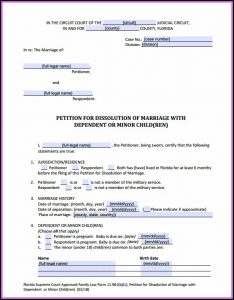 Divorce Forms Florida