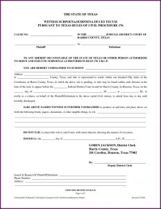 Divorce Forms In Texas Free