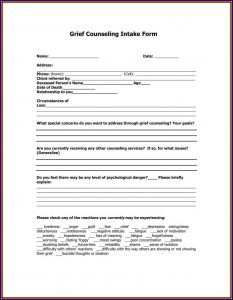 Esthetician Client Intake Form Sample