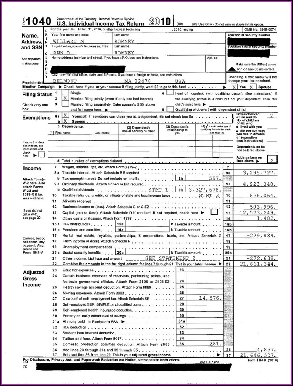 Federal Income Tax Form 1040ez 2016