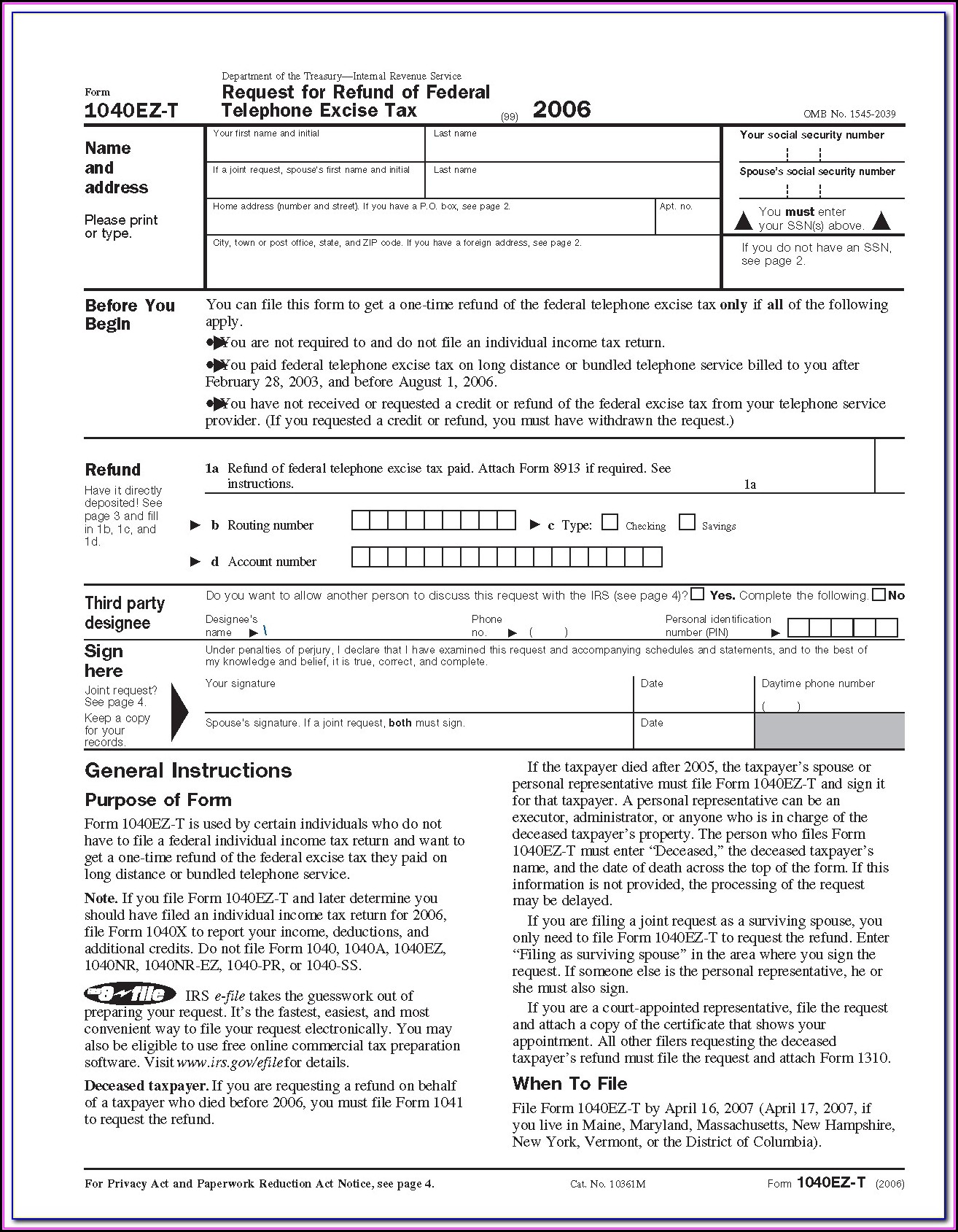 Fillable 1040 Form 2017