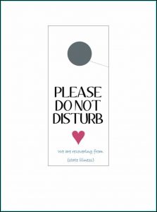 Door Hanger Template Pdf