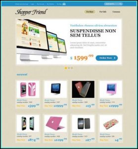 Dreamweaver Ecommerce Website Templates Free
