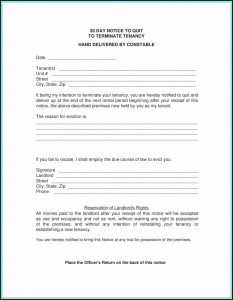 Eviction Notice Template Virginia