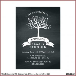 Family Reunion Flyer Template Publisher
